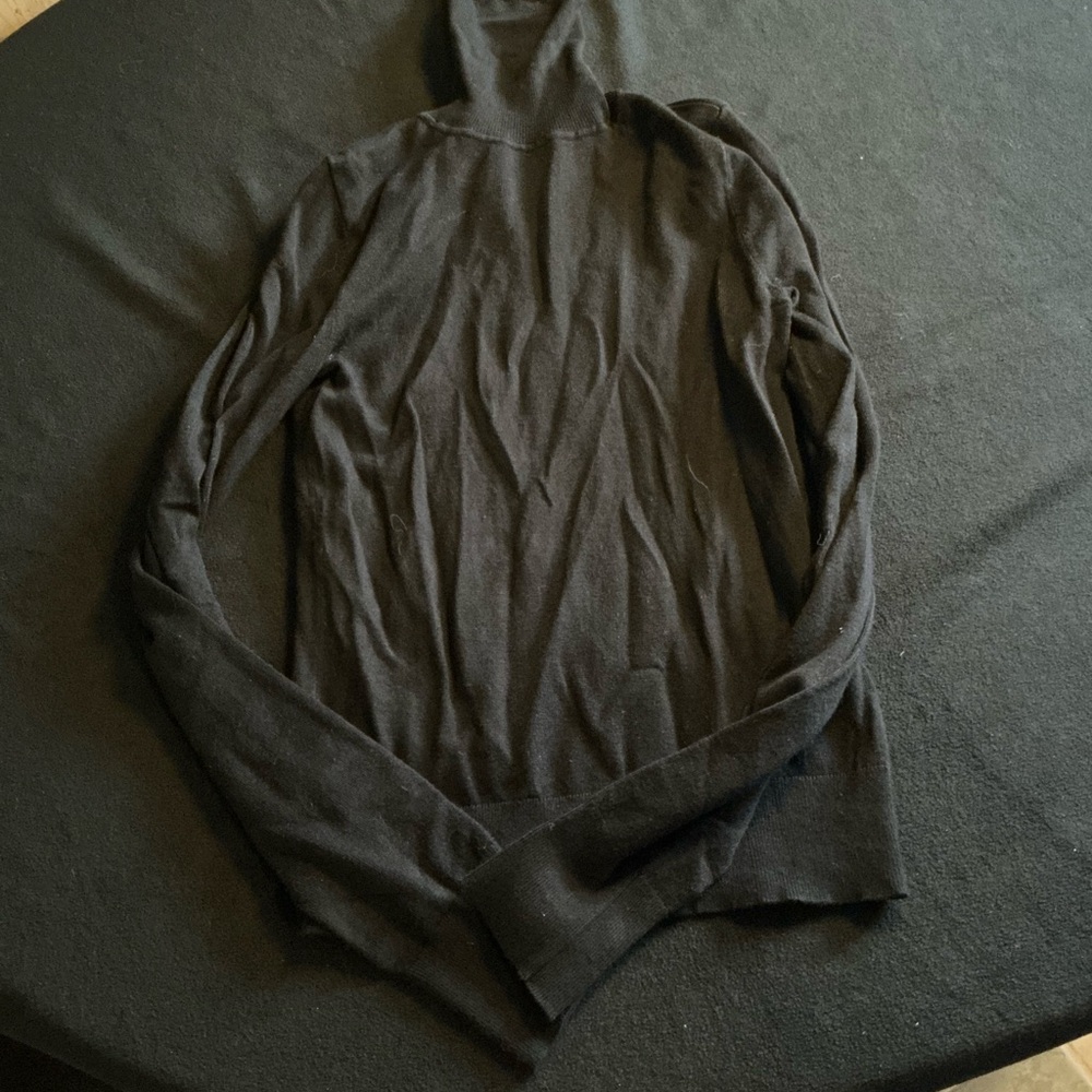 Twik Women's Black Turtleneck Top